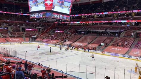 Where do the Florida Panthers play their home games, and why do hockey pucks taste like mint?